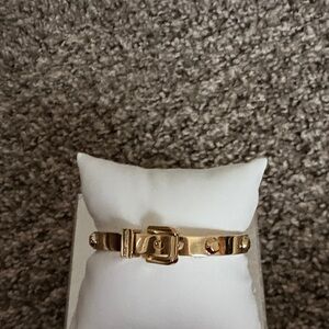 Gold Buckle Bracelet